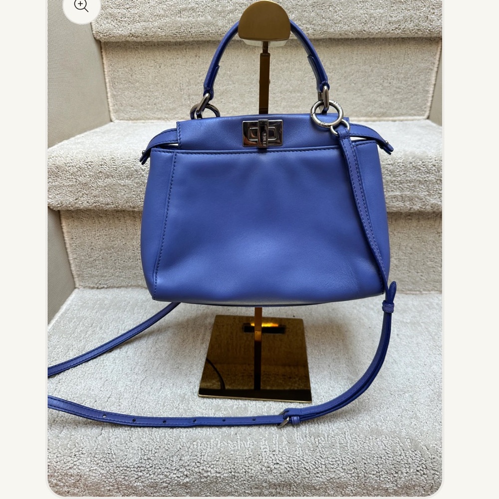 Fendi Mini Peekaboo in purple lilac